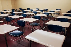 School Movers and School Relocation Services in Tacoma-Seattle Empty Classroom with desks