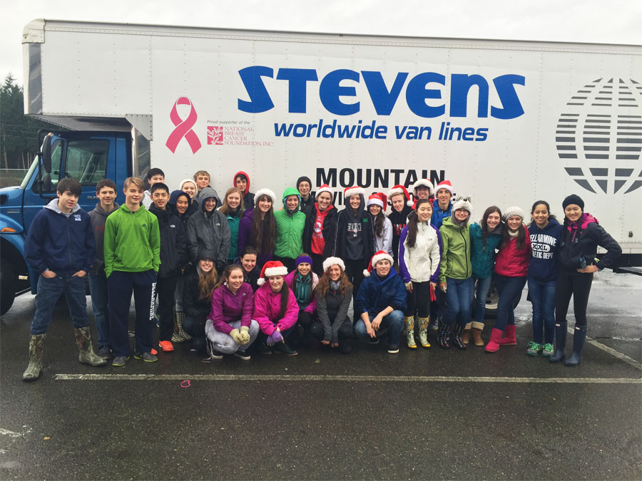 Bellarmine Preparatory and Mountain Moving & Storage Work Together In Christmas Tree Fundraiser Christmas Tree Fundraiser