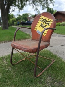 garage sale signs