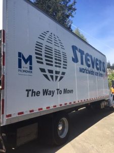 stevens van lines truck
