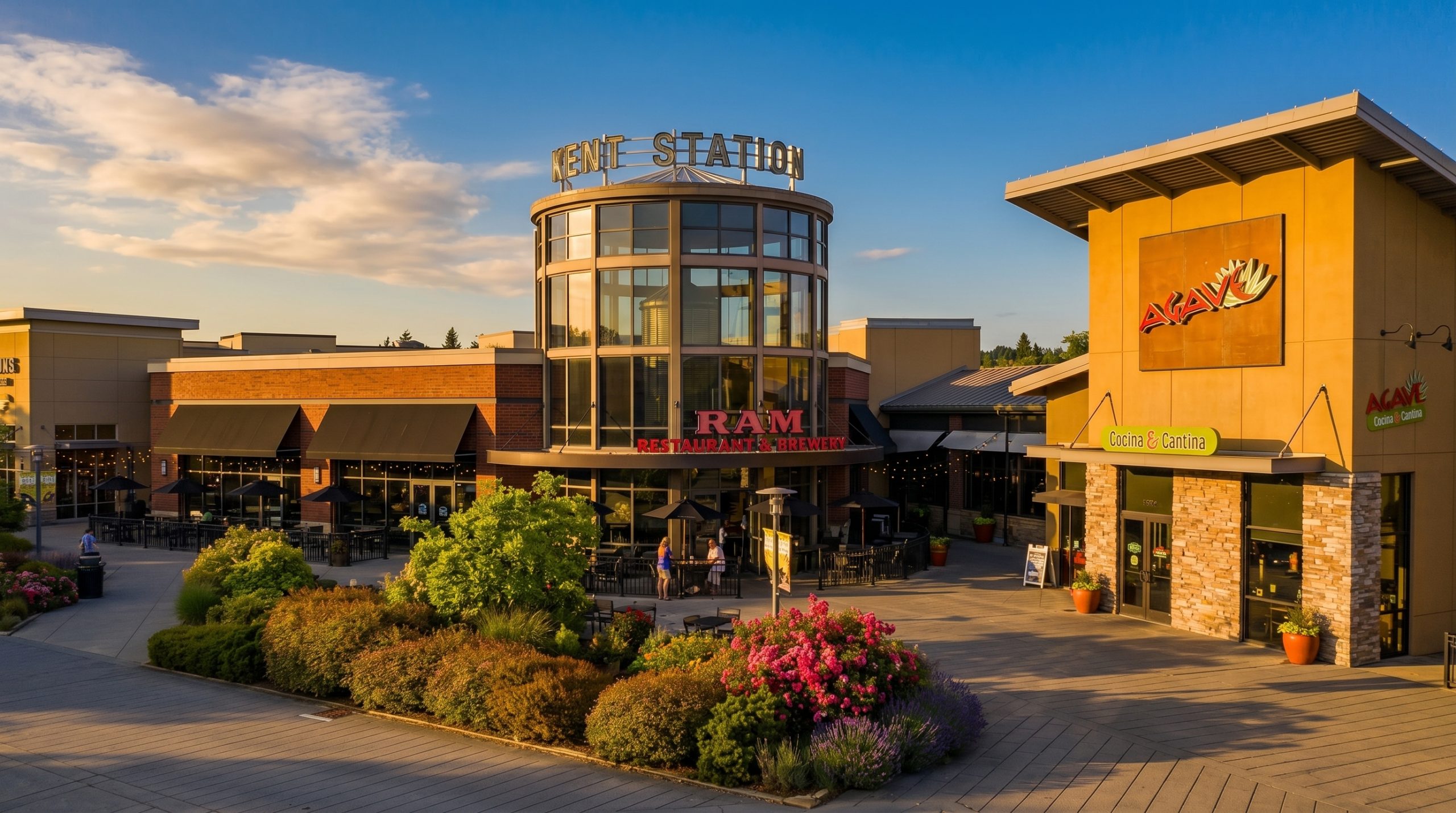 Kent Station in Kent Washington