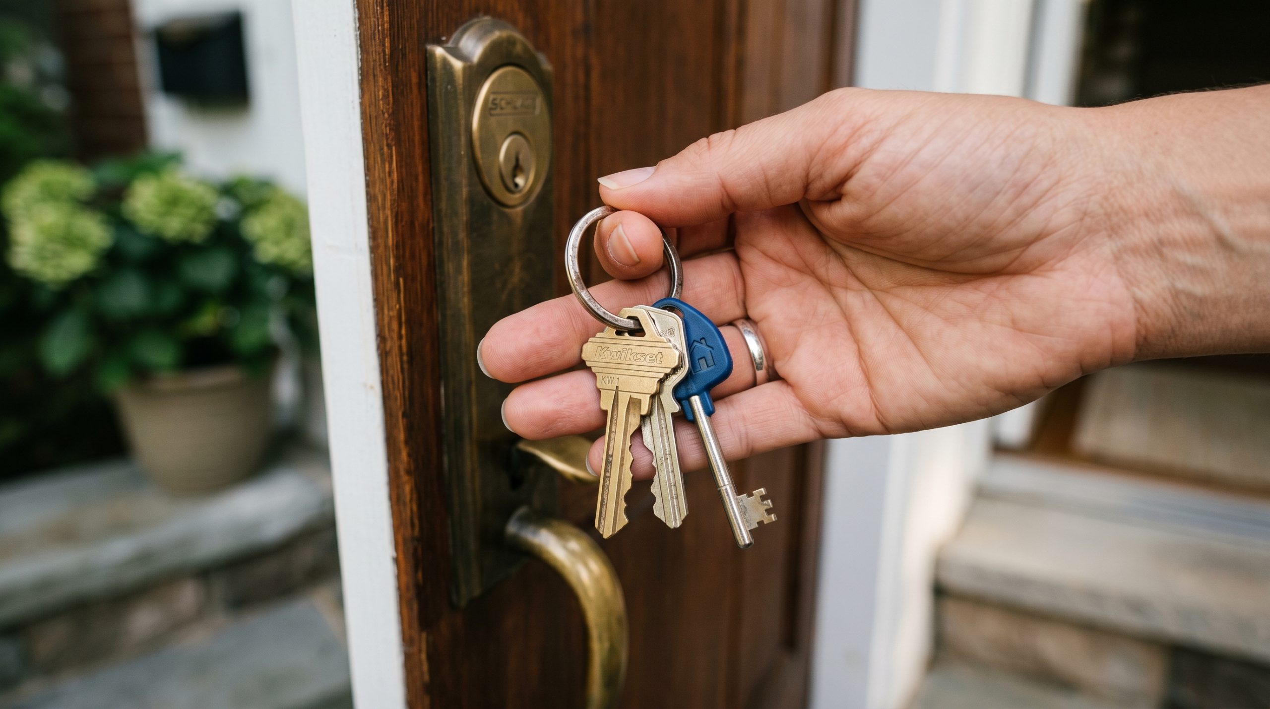 House Keys in Hand